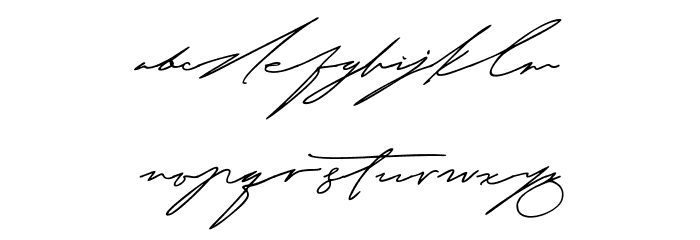 Romieda Font LOWERCASE