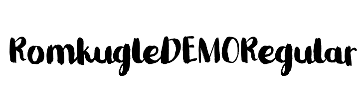 Romkugle DEMO Regular Font