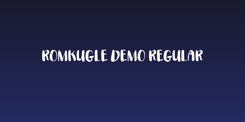Romkugle DEMO Regular Social Header