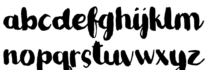 Romkugle DEMO Regular Font LOWERCASE