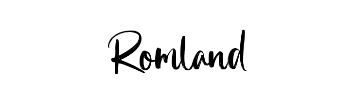 Romland  नि: शुल्क फ़ॉन्ट्स डाउनलोड