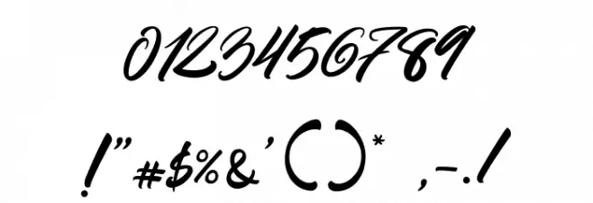 Rommantis Font OTHER CHARS