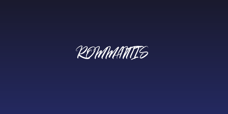 Rommantis Social Header