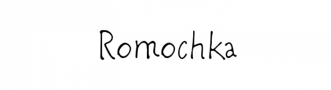 Romochka  नि: शुल्क फ़ॉन्ट्स डाउनलोड