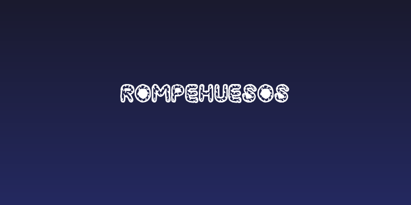 Rompehuesos Social Header
