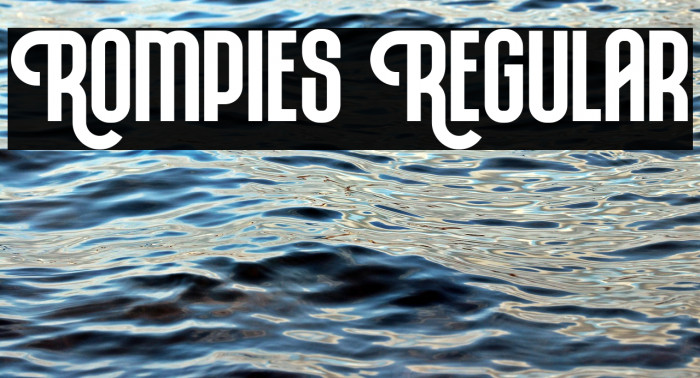 Rompies Regular Example 1