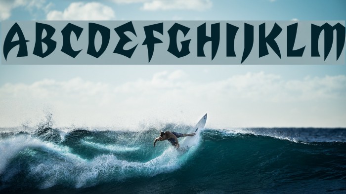 Romulan Regular Font examples