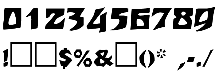 RomulanEagle Font OTHER CHARS