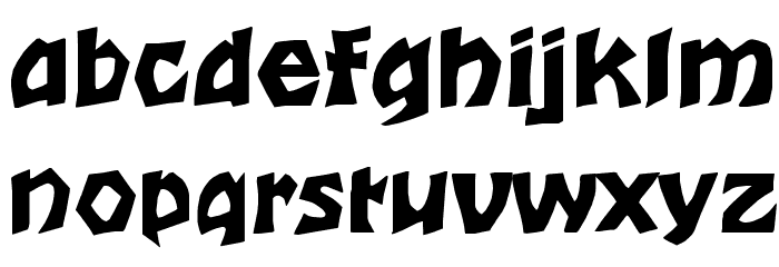 RomulanEagle Font LOWERCASE