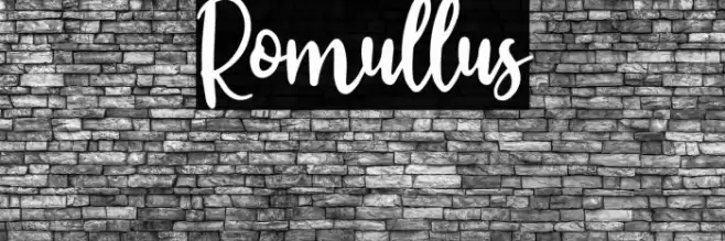 Romullus Font examples