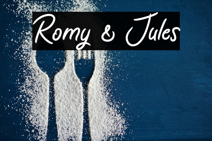 Romy & Jules Example 2