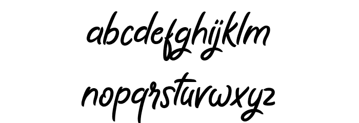 Romy & Jules Font LOWERCASE