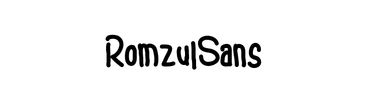 RomzulSans  Descarca Fonturi Gratis