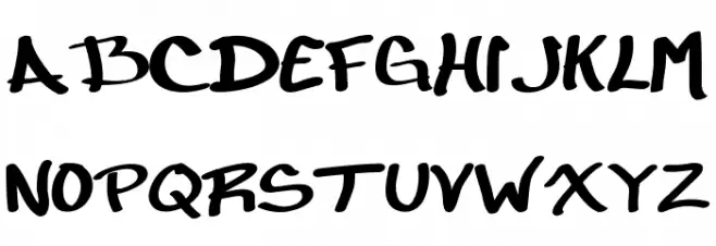 RonDRs Script Шрифта ВЕРХНИЙ