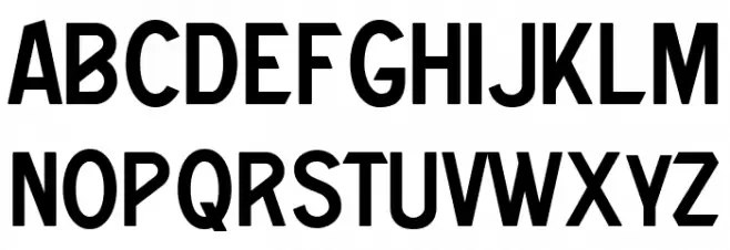 Ronaldson_Gothic Font UPPERCASE