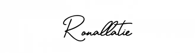 Ronallatie  baixar fontes gratis