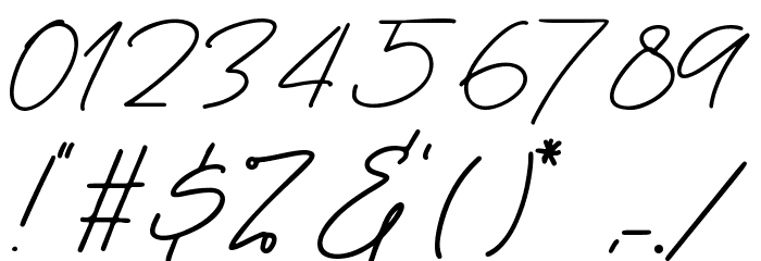 Ronallatie Font OTHER CHARS
