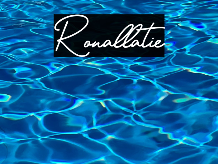 Ronallatie Example 2