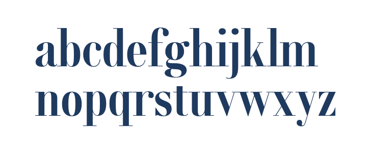 Rondal Bold Lowercase