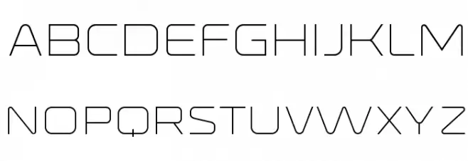 Rondiut Capitals Light Fonte MAIÚSCULAS