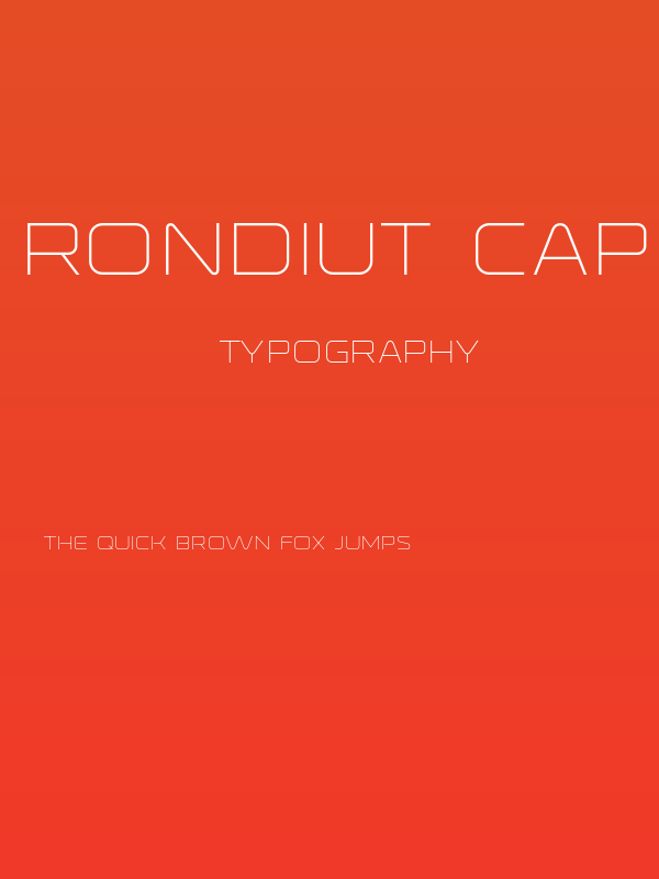 Rondiut Capitals Light Poster