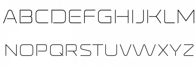 Rondiut Capitals Light Caratteri MINUSCOLO