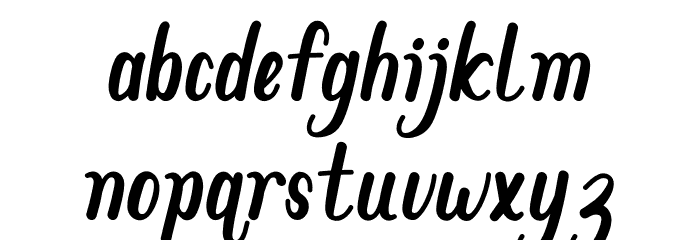 Rondo Ship Market Font LOWERCASE