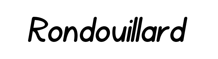 Rondouillard Font