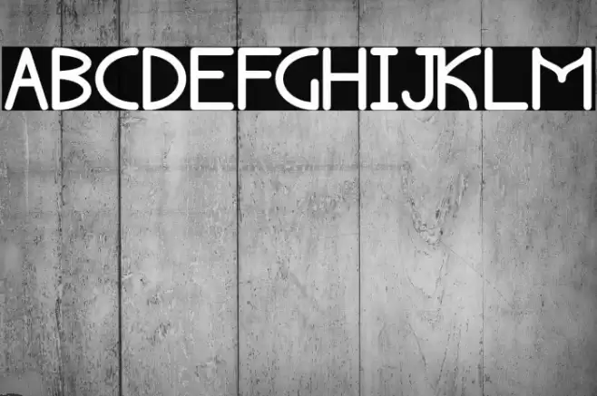 Rondouillard Font examples