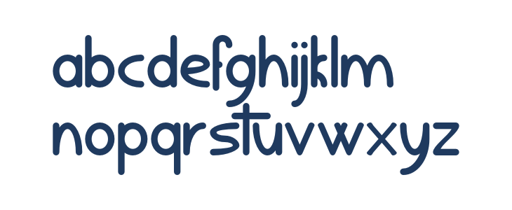 Rondouillard Lowercase