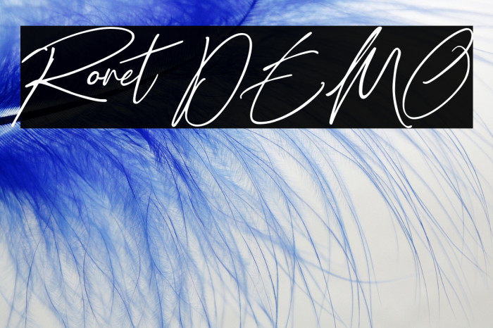 Ronet DEMO Example 1