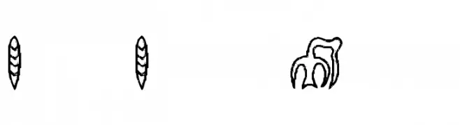 RongoRongo Glyphs  les polices de caractères gratuit tlcharger