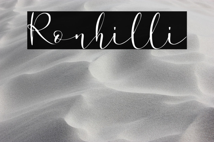 Ronhilli Example 1