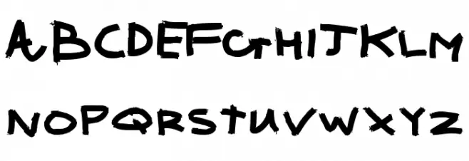 Ronnie Schriftart Groß