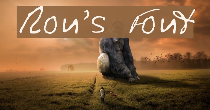 Ron's Font Font examples