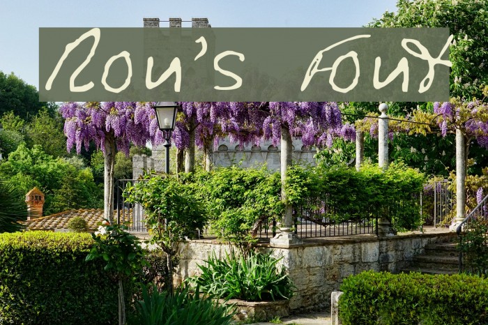 Ron's Font Font examples