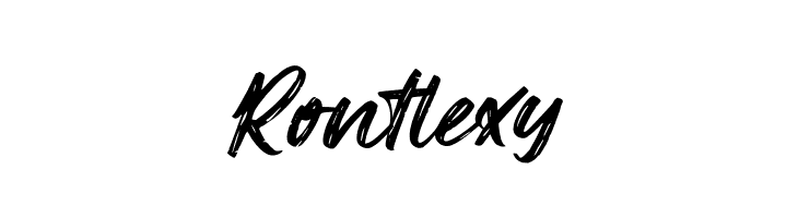Rontlexy  Frei Schriftart Herunterladen