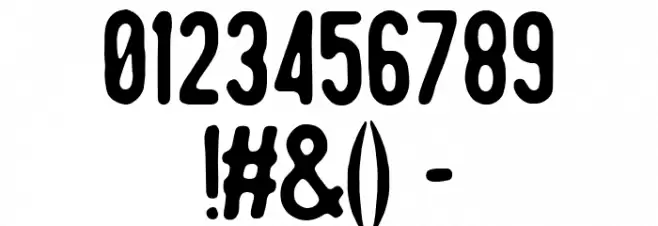 Rontrelan Regular Font OTHER CHARS