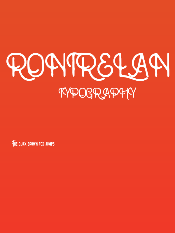 Rontrelan Regular Poster