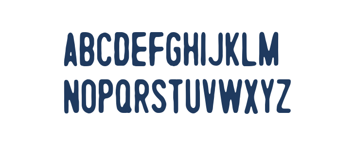 Rontrelan Regular Lowercase