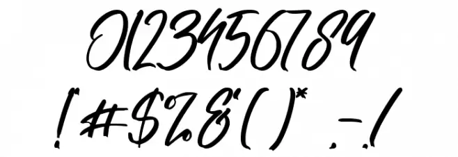 Ronttsein Font OTHER CHARS