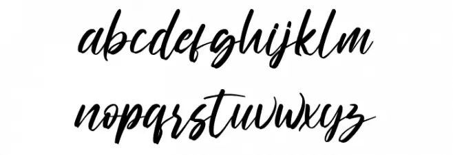 Ronttsein Font LOWERCASE