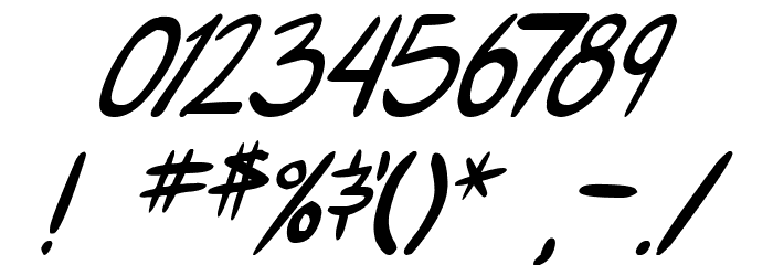 Roof runners Italic Schriftart Anderer Schreiben