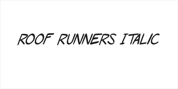 Roof runners Italic Logo