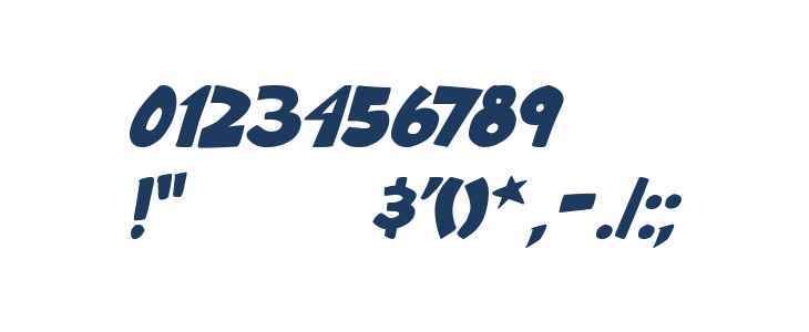 Roof runners active Bold Italic Other Characters