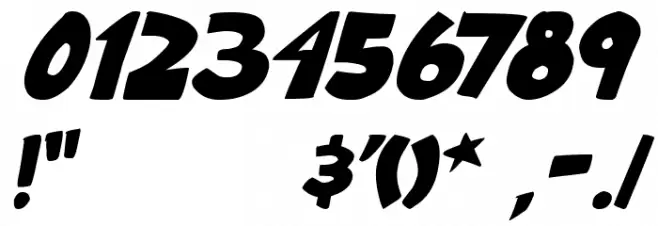 Roof runners active Bold Italic Font OTHER CHARS