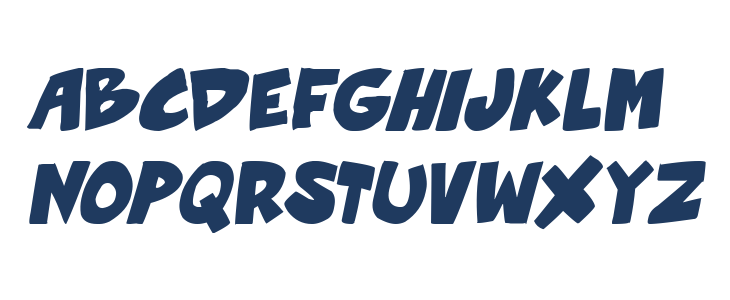 Roof runners active Bold Italic Lowercase