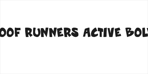 Roof runners active Bold Logo