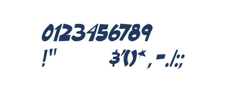 Roof runners active Italic Other Characters