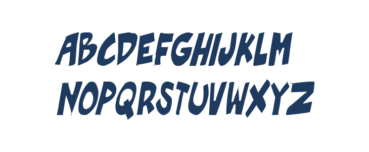 Roof runners active Italic Lowercase